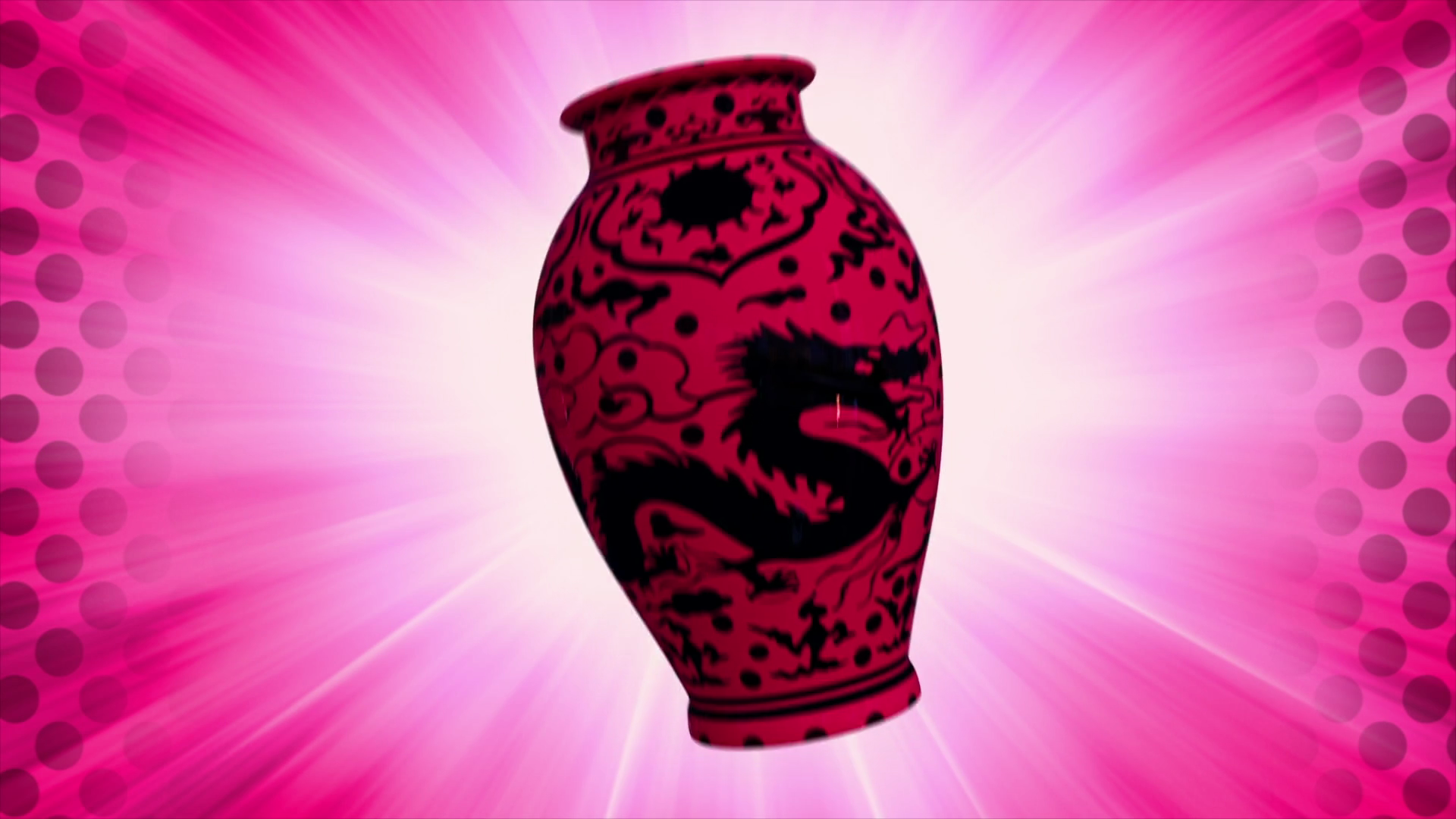 Glücksbringer: Vase