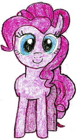 Pinkie Pie from front